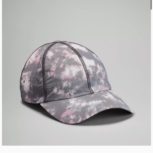 Baller Hat *Soft IIBM ONE SIZE. Grey, pink, & white tie dye hat Lululemon - Picture 1 of 8